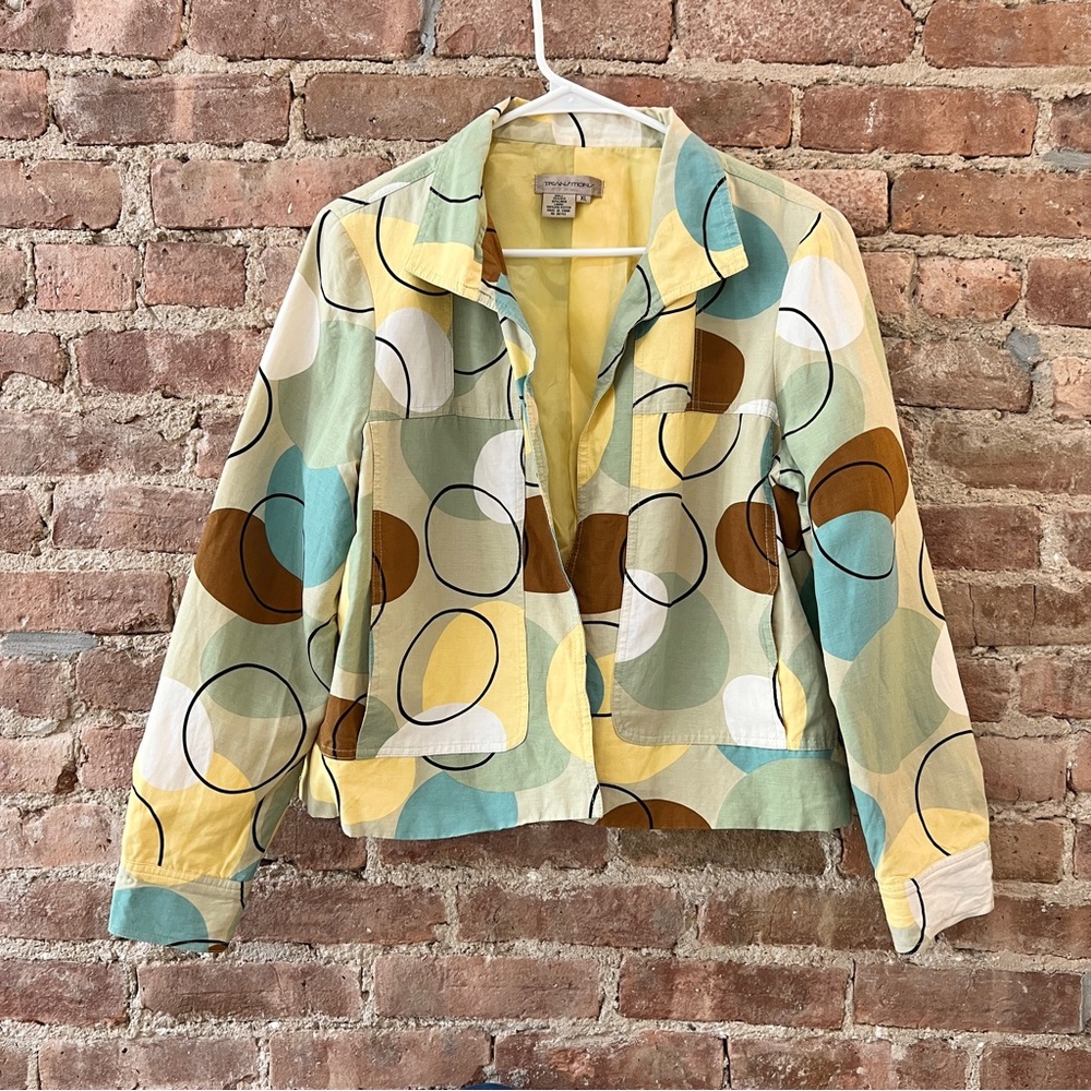 90s retro light-weight jacket